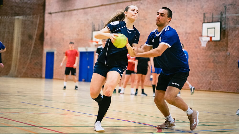 Handball court dimensions picture